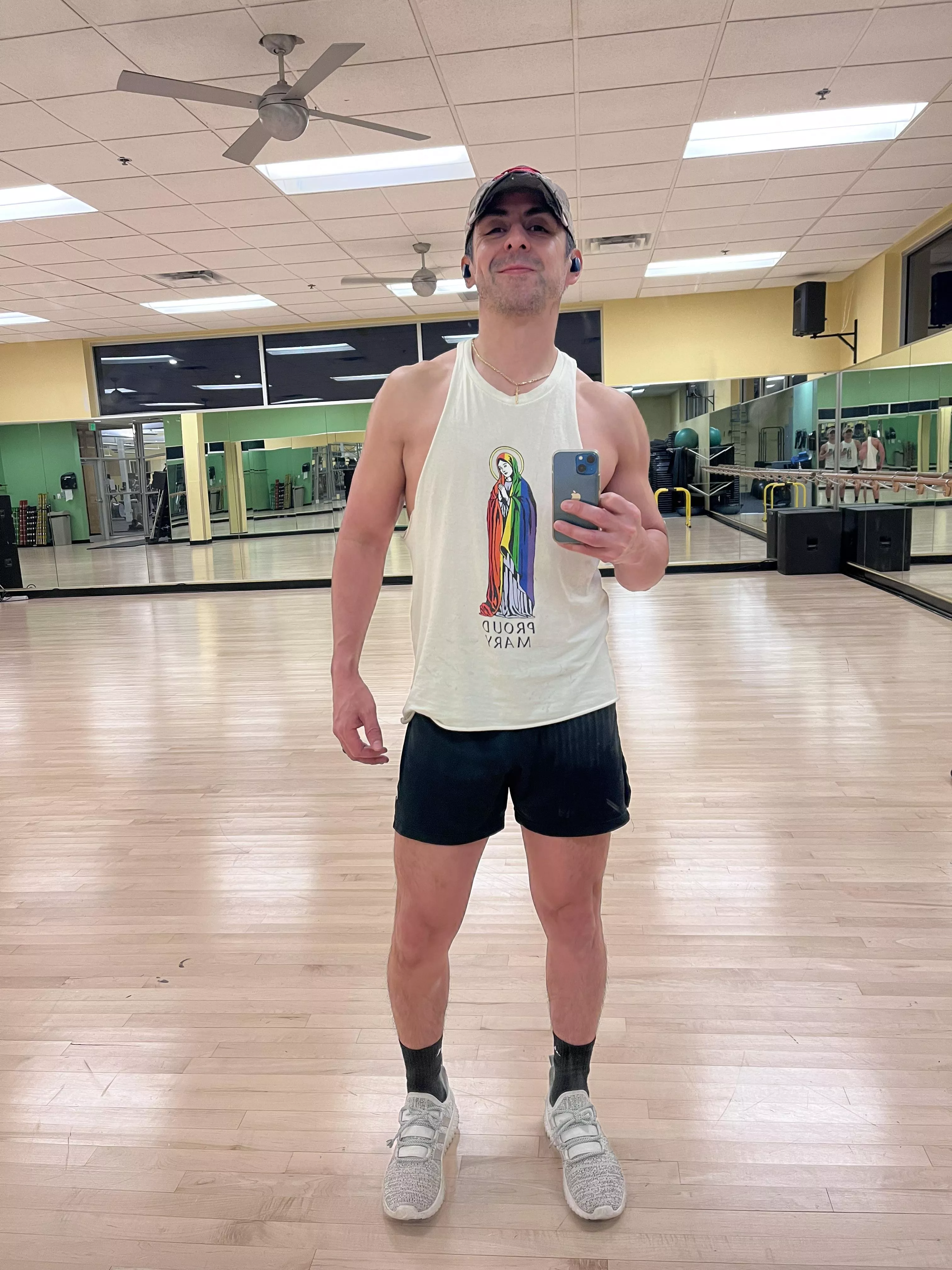 One of my favorite gym shirts! Lol Whose instrument of inspiration are you today??