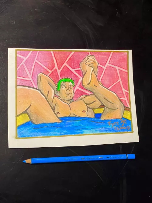 POV: You’re taking a bath w/ Zoro | @FyreIsland