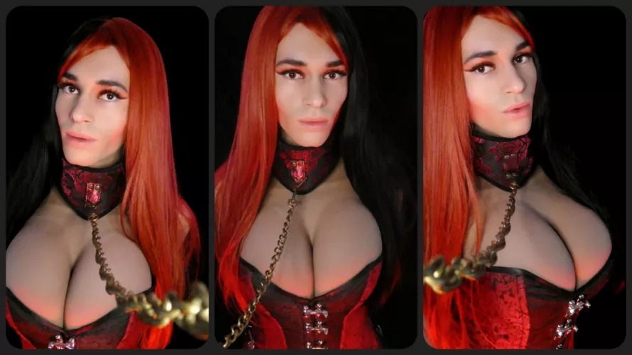 Ready for a walk ❣️⛓️