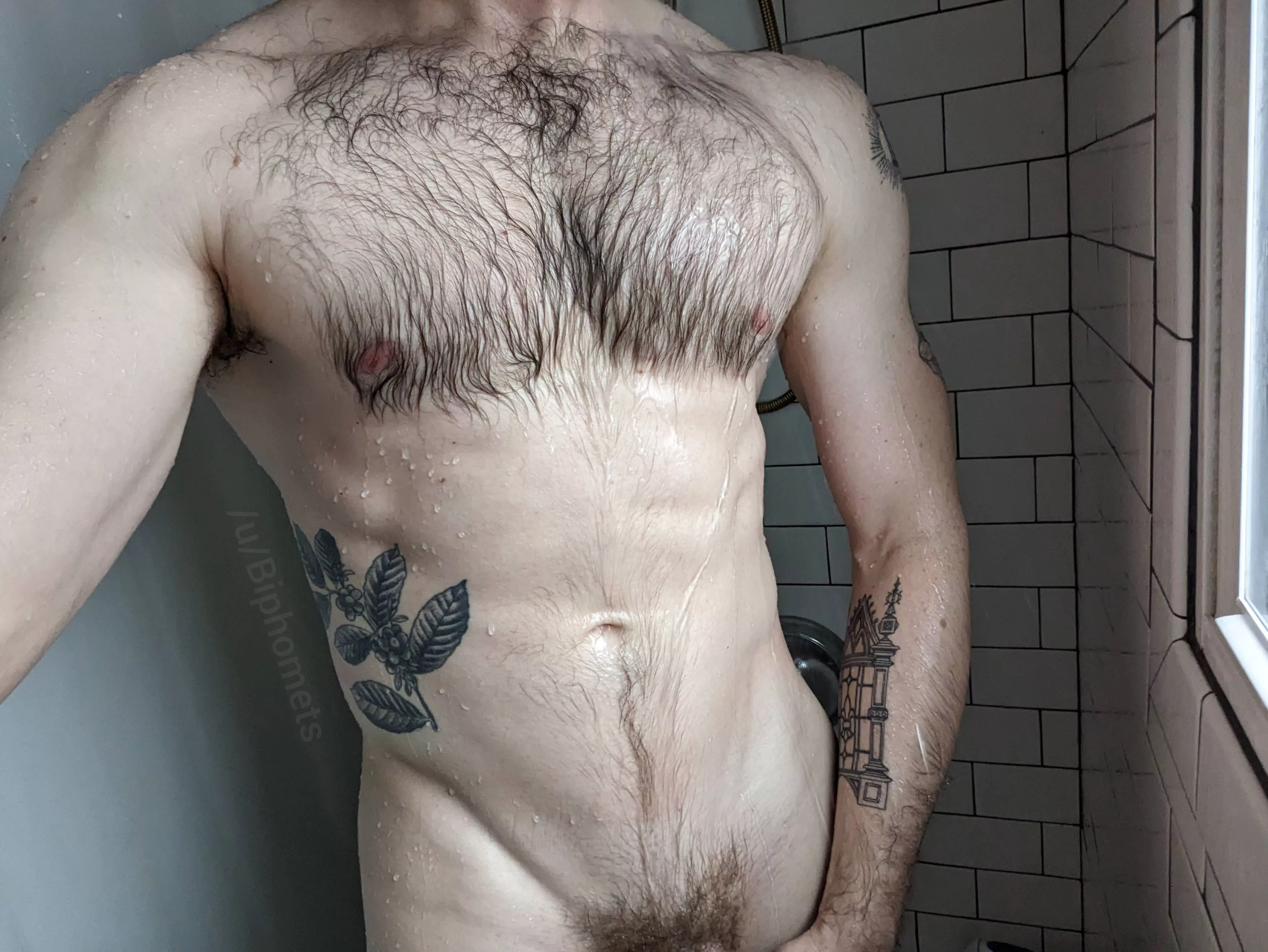 Save water, shower together