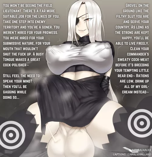 Serve your country~ [Futanari] [Dubcon] [Musk] [POV]