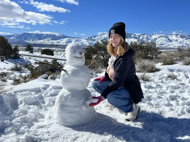 Spending time with Frosty