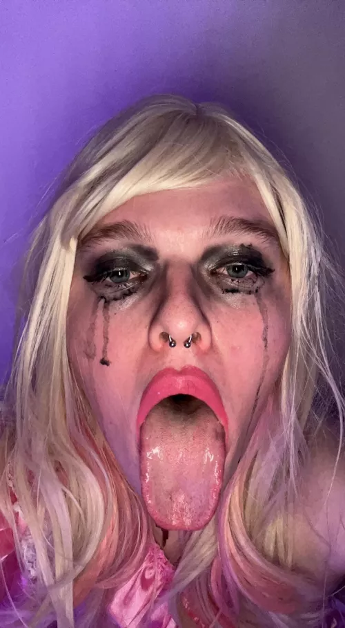 Tears of joy knowing I’ll never be able to go back to being a man!