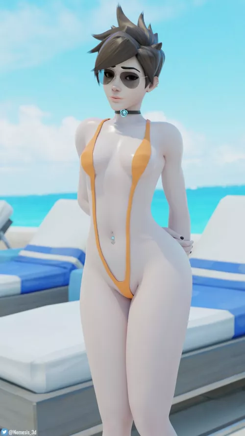 tracer beach day by nemesis_3d