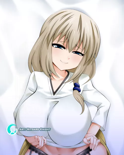 Tsuki Uzaki big oppais!