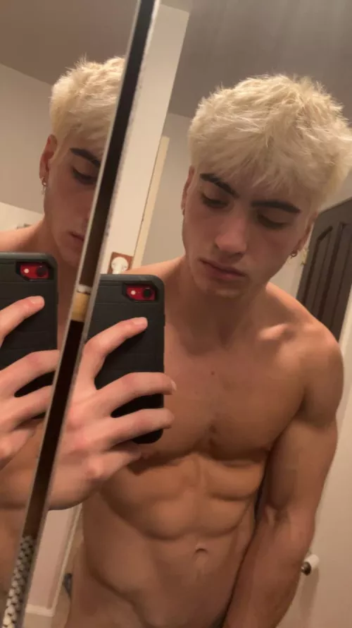 What do you think of the bleach blonde?