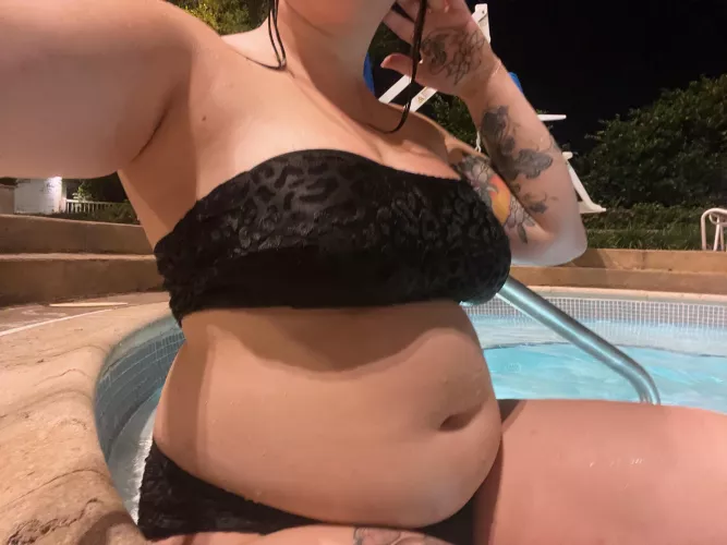 What would you do if you saw me at the pool?