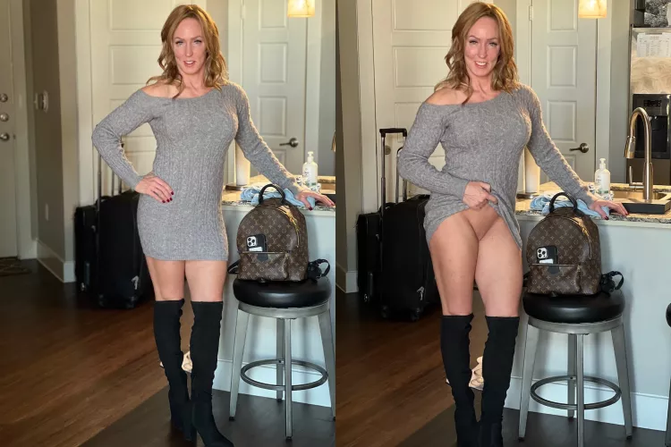 When traveling I prefer to to dress 'comfortably' - meaning easy access!!