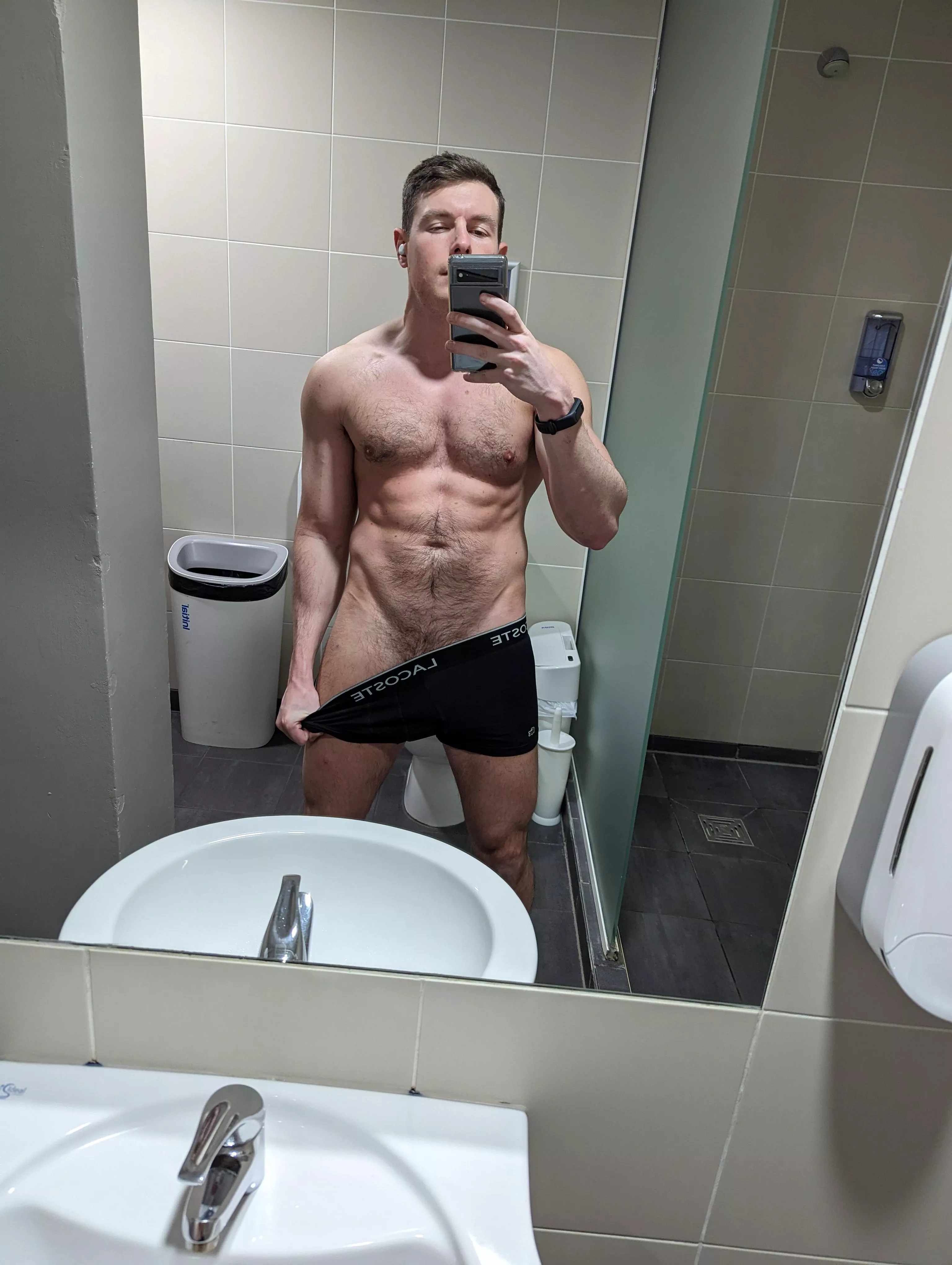 Who else worked out today?