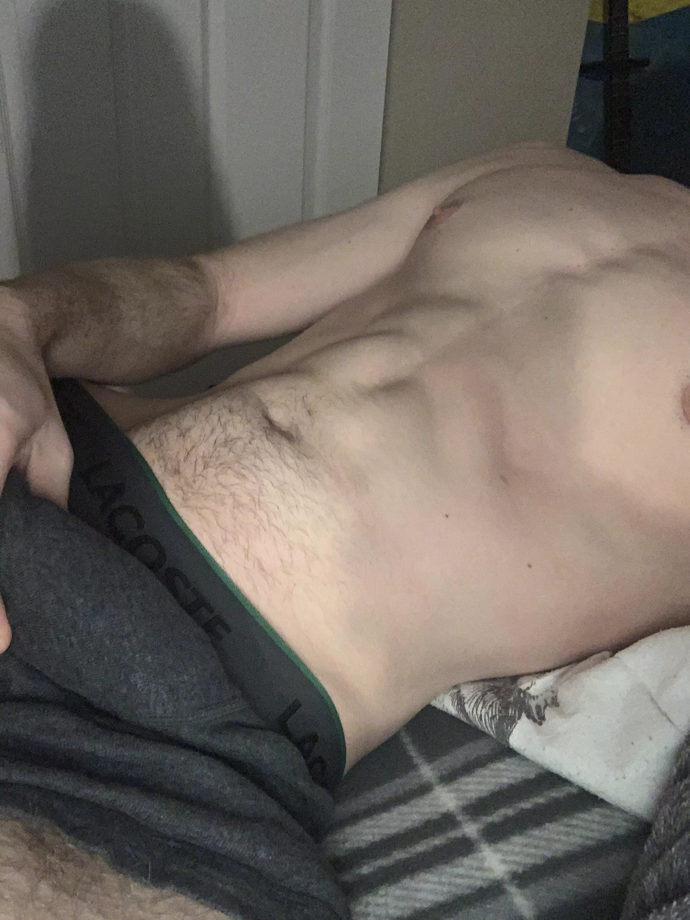 Who wants to help me with my morning wood?