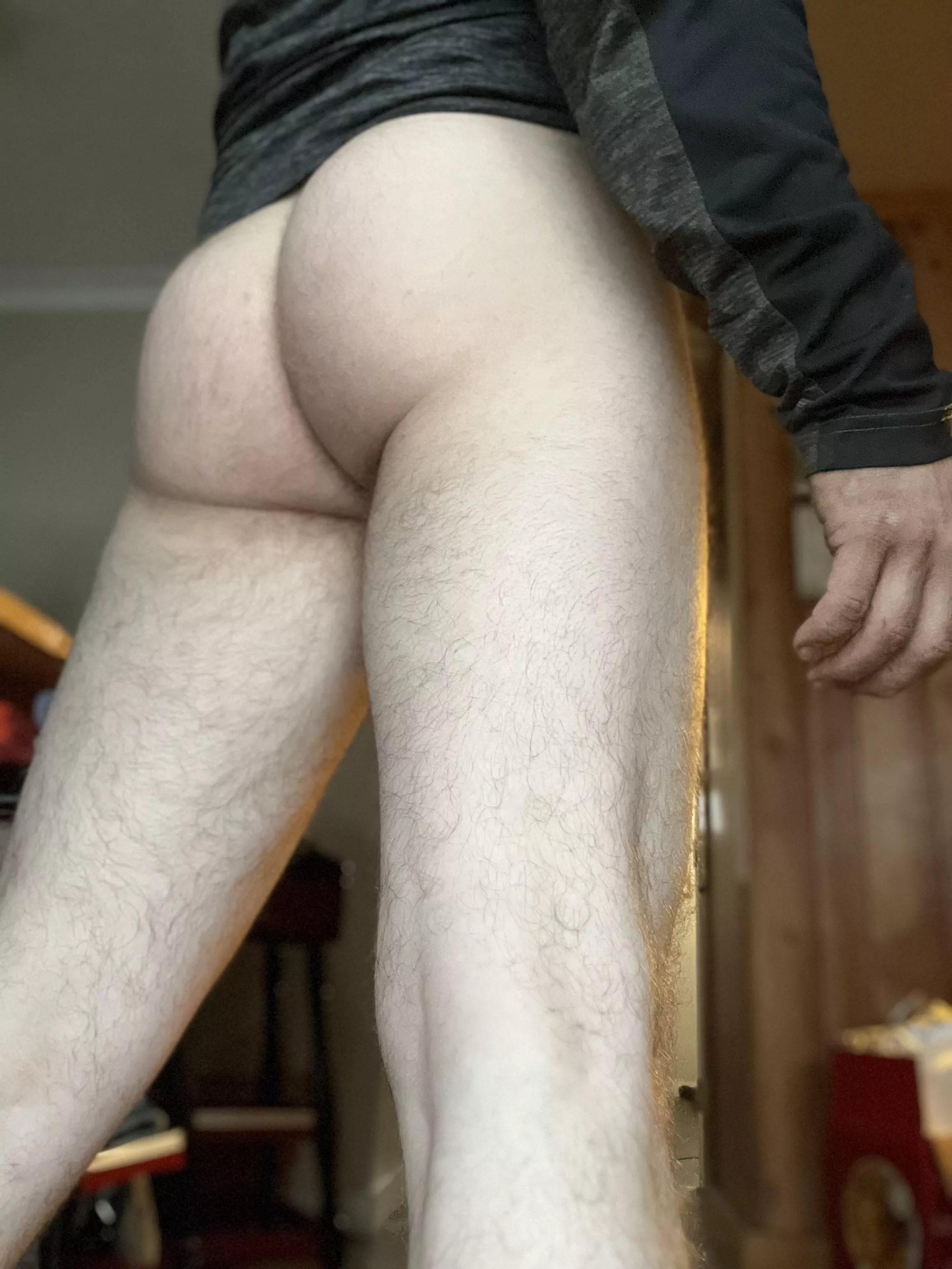 Blue collar man ass. Full blood