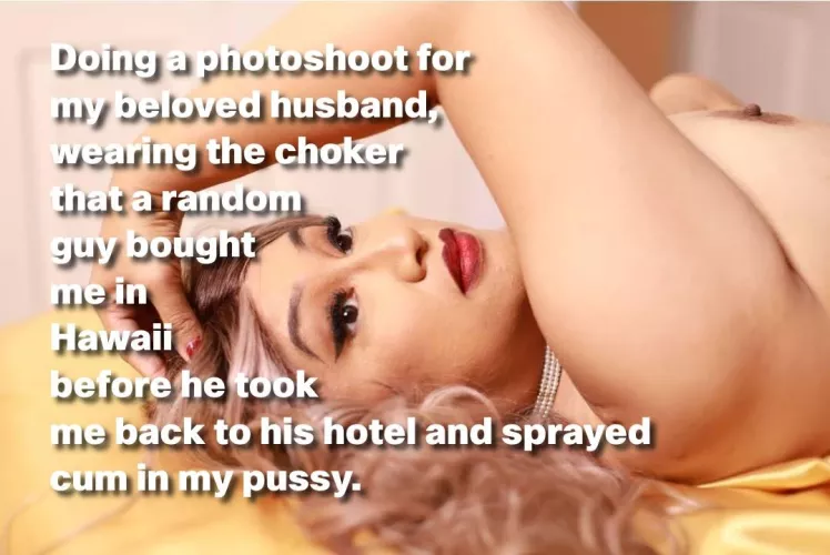 Bought this necklace to kick off my first hotwife experience