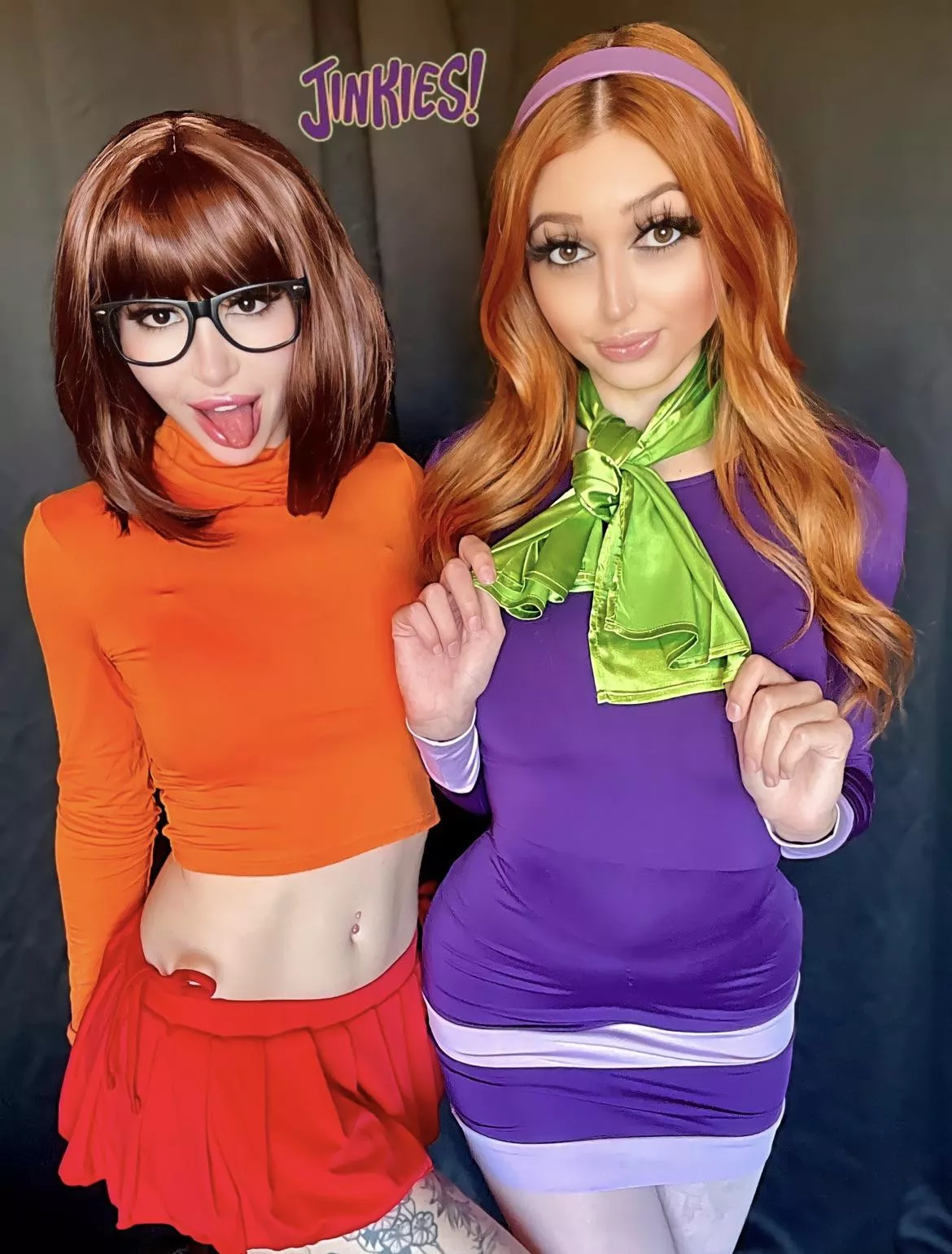 Daphne & Velma Cosplay [Scooby Doo] (StewpidSenpai & TattieGucci)