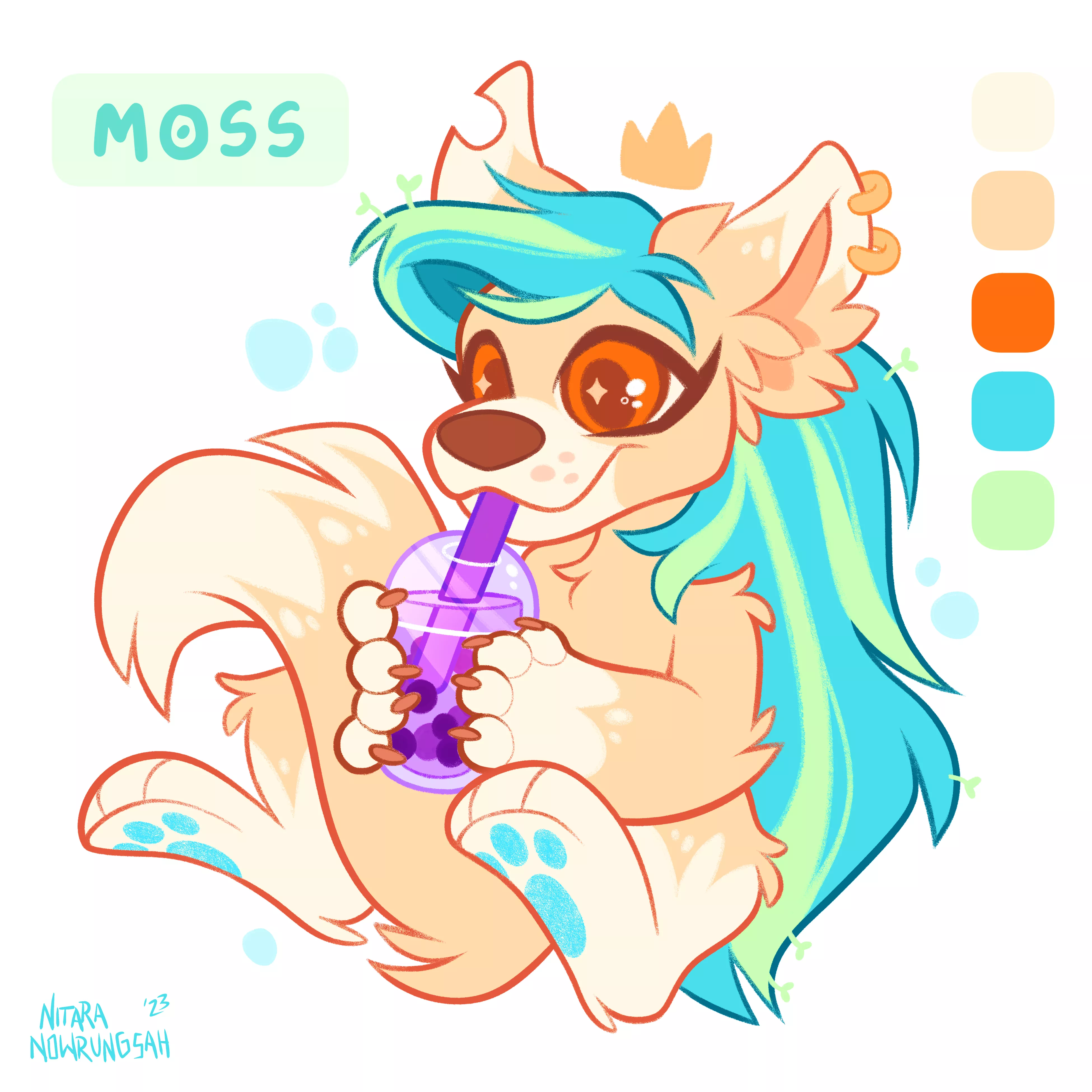 Finally made a sona!! im really happy with how this turned out! (art by me)