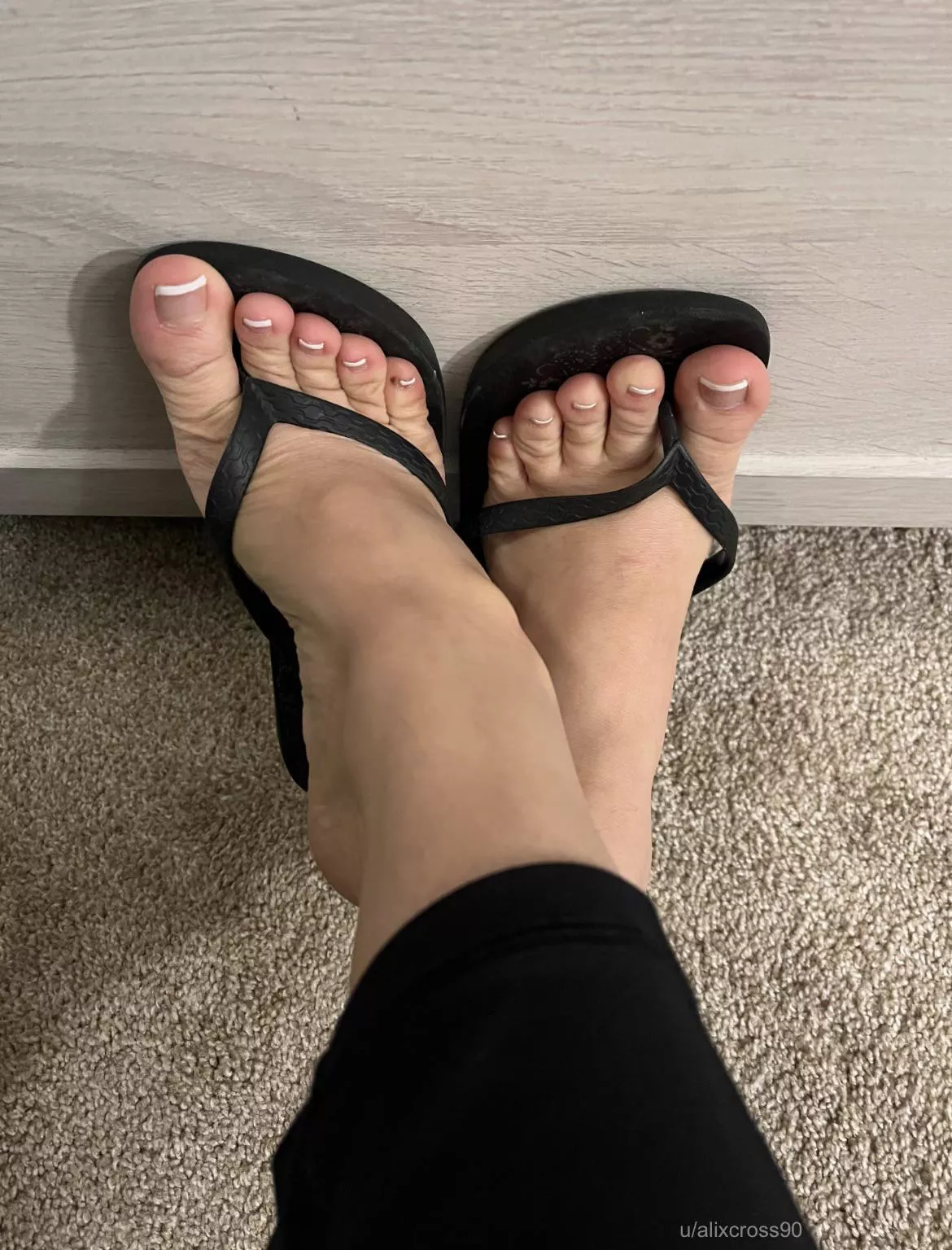 Flip flops & French tips. Your favorite combo?