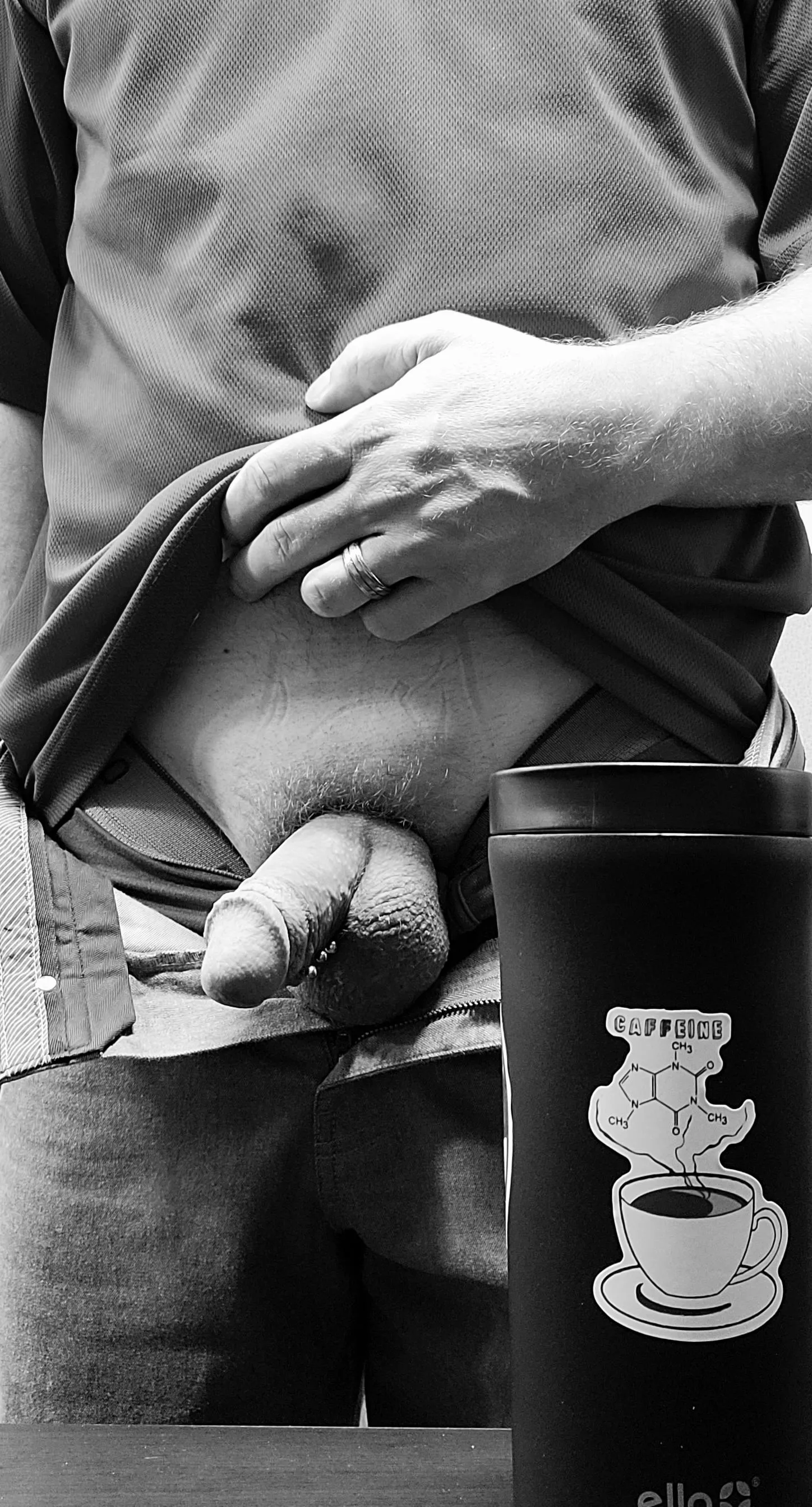 Getting to the office early has perks