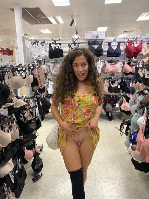 Having some fun in Kmart