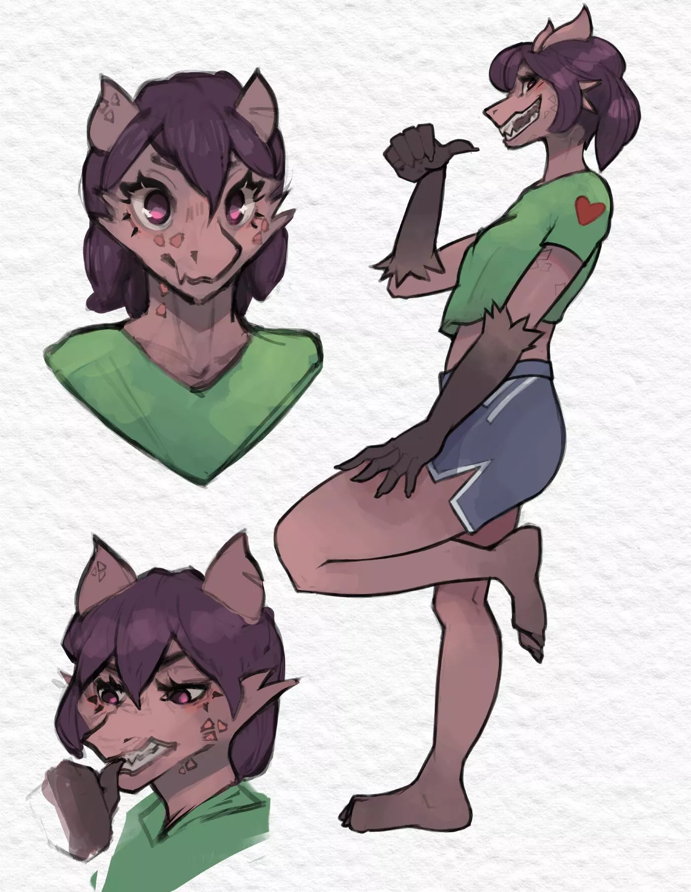 Here's some doodles! (Art by me, Manustuff0 on Twitter)