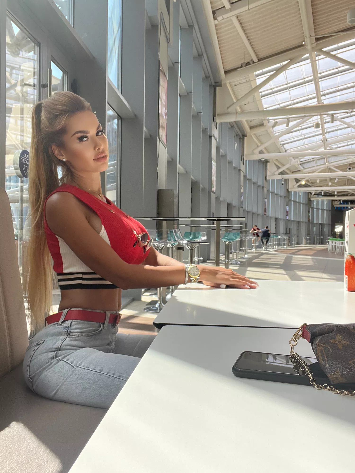 How about having a couple of drinks?