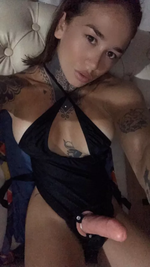 How much cock will you spit on my dick?