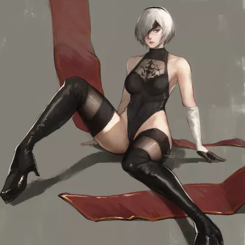 I drew 2B, I'm open for commissions btw