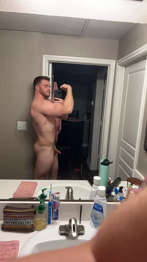 Just a chub when all the blood is in the muscle 💪😏