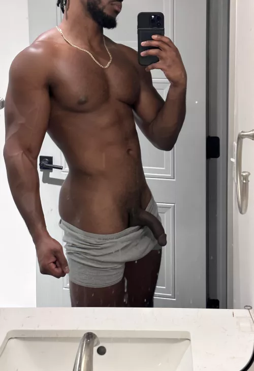 Let it fall in your throat