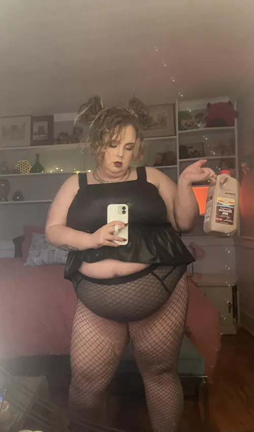 Let me be your bbw goth gf
