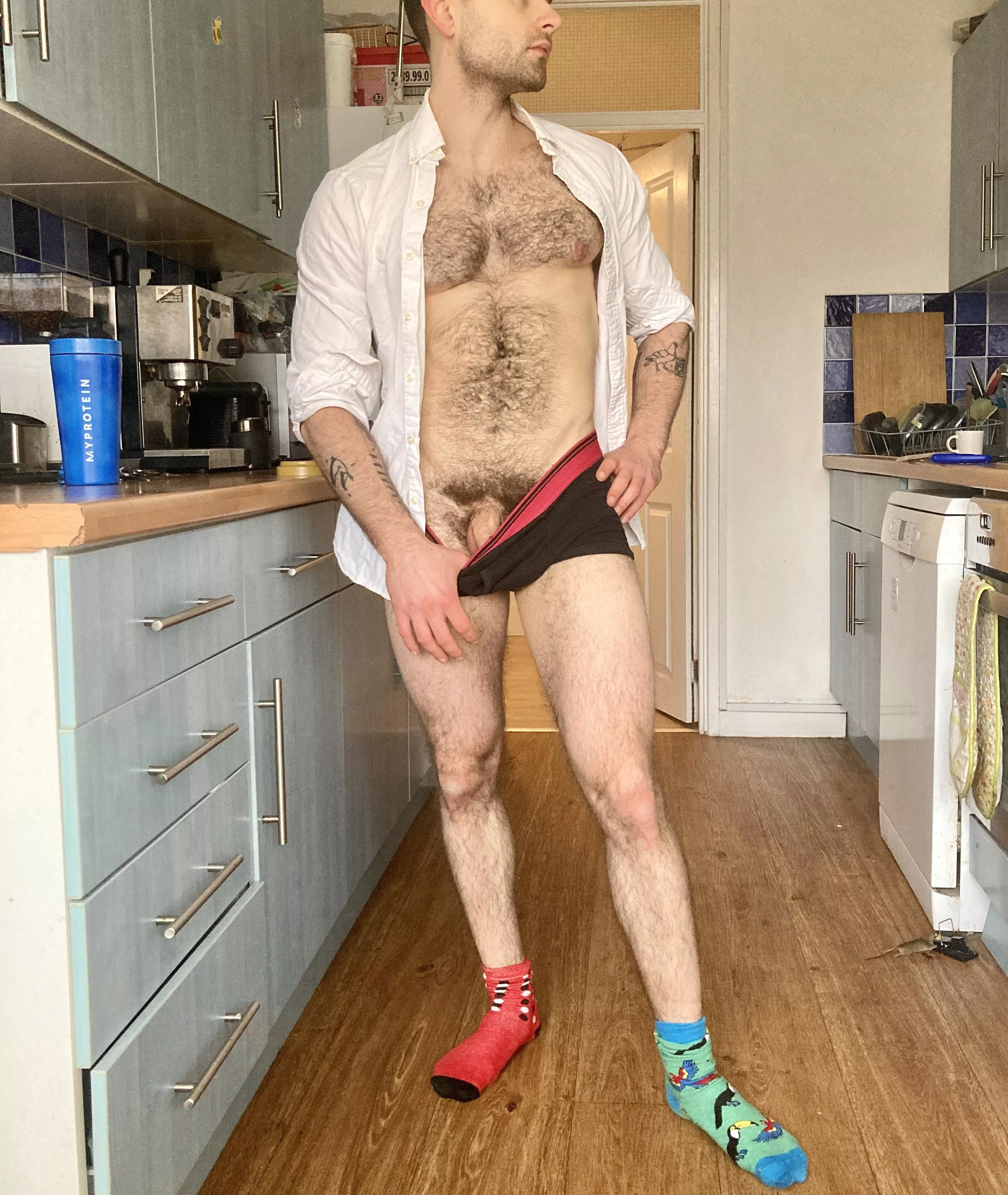 Let me know what you think of my new casual kitchen attire