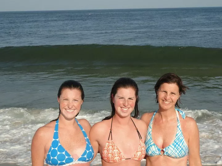 Mom and her daughters