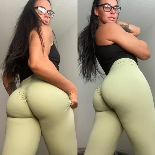 My vision is not great but my ass sure is