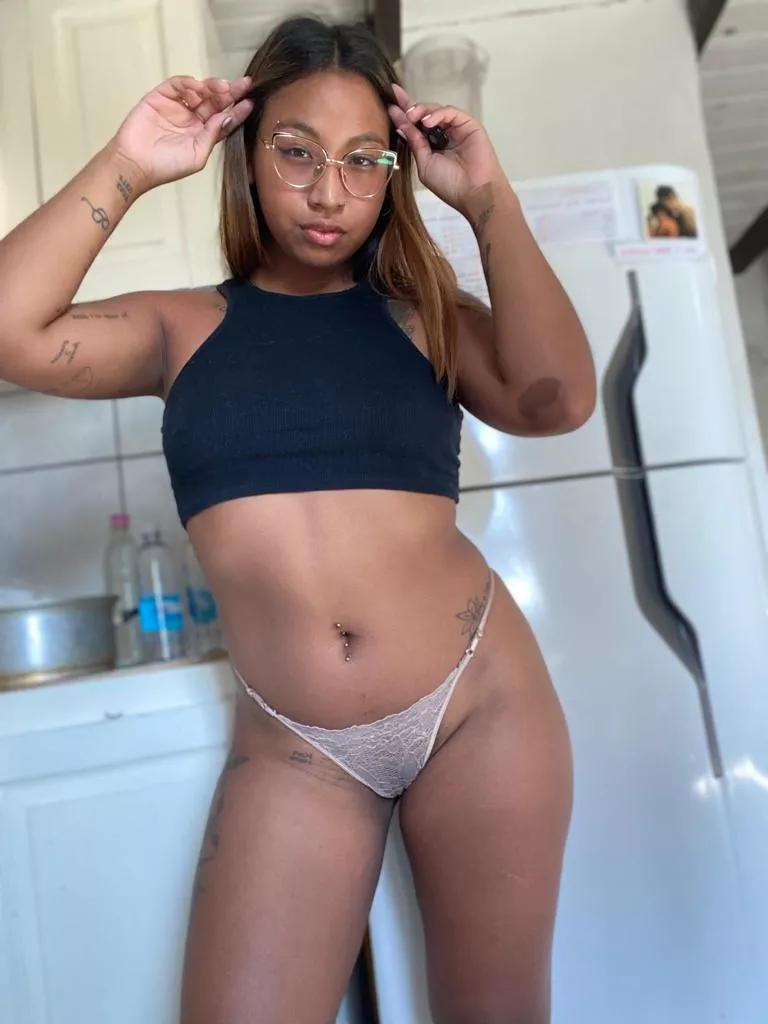 naughty session in thong