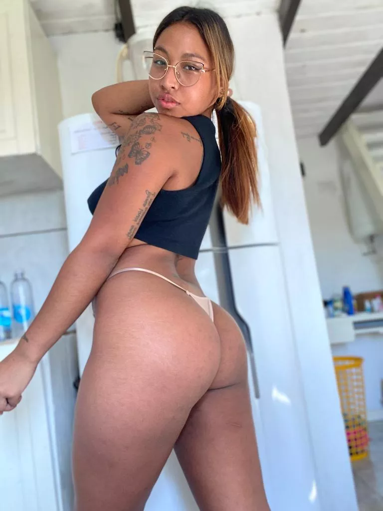 naughty session in thong