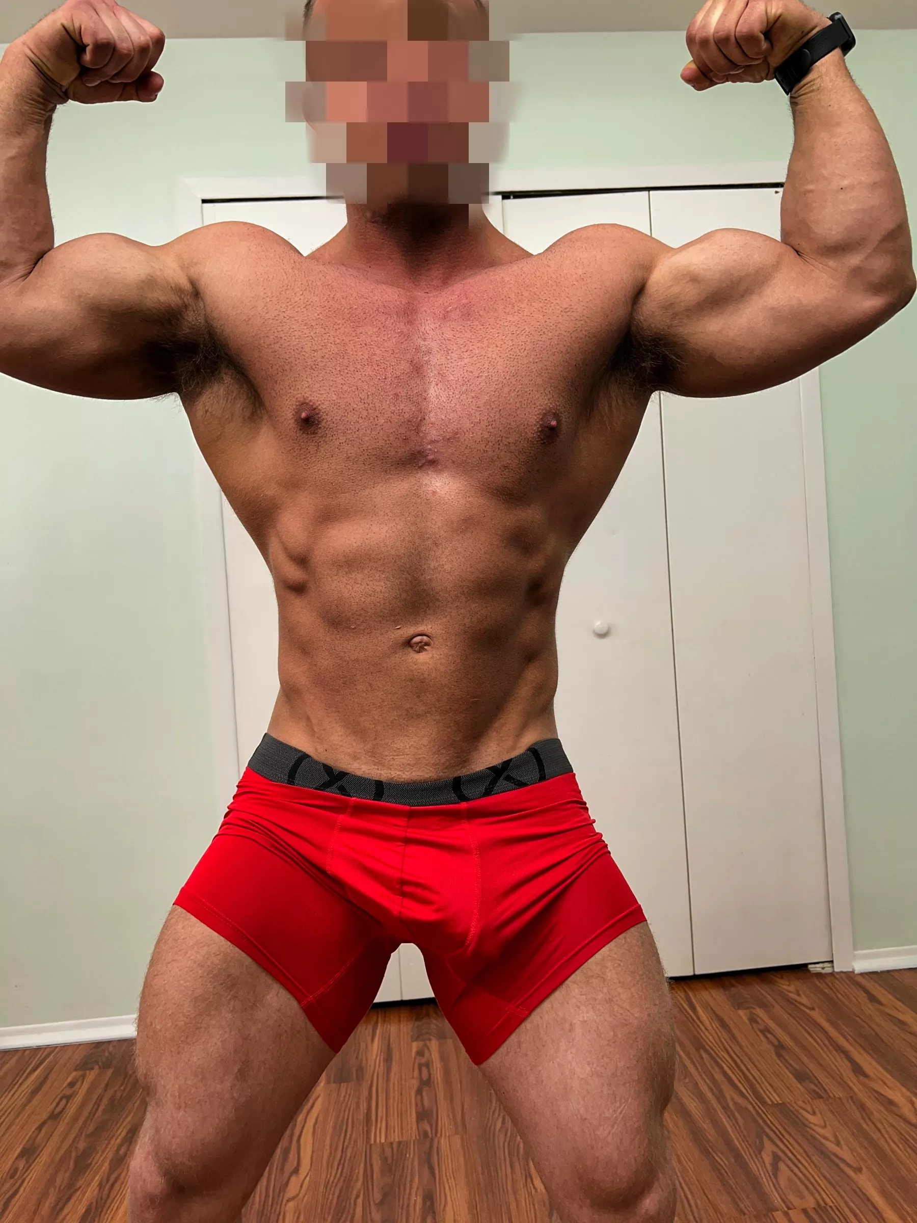 Ready to whip it out after the gym