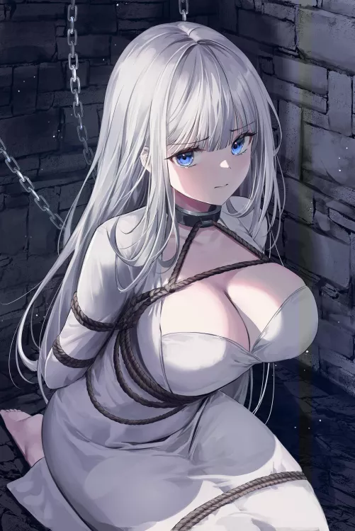 Silver-Haired Prisoner [Artist's Original]