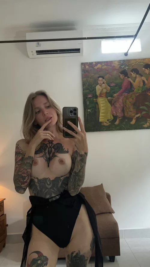 Sometimes I spend the whole day naked