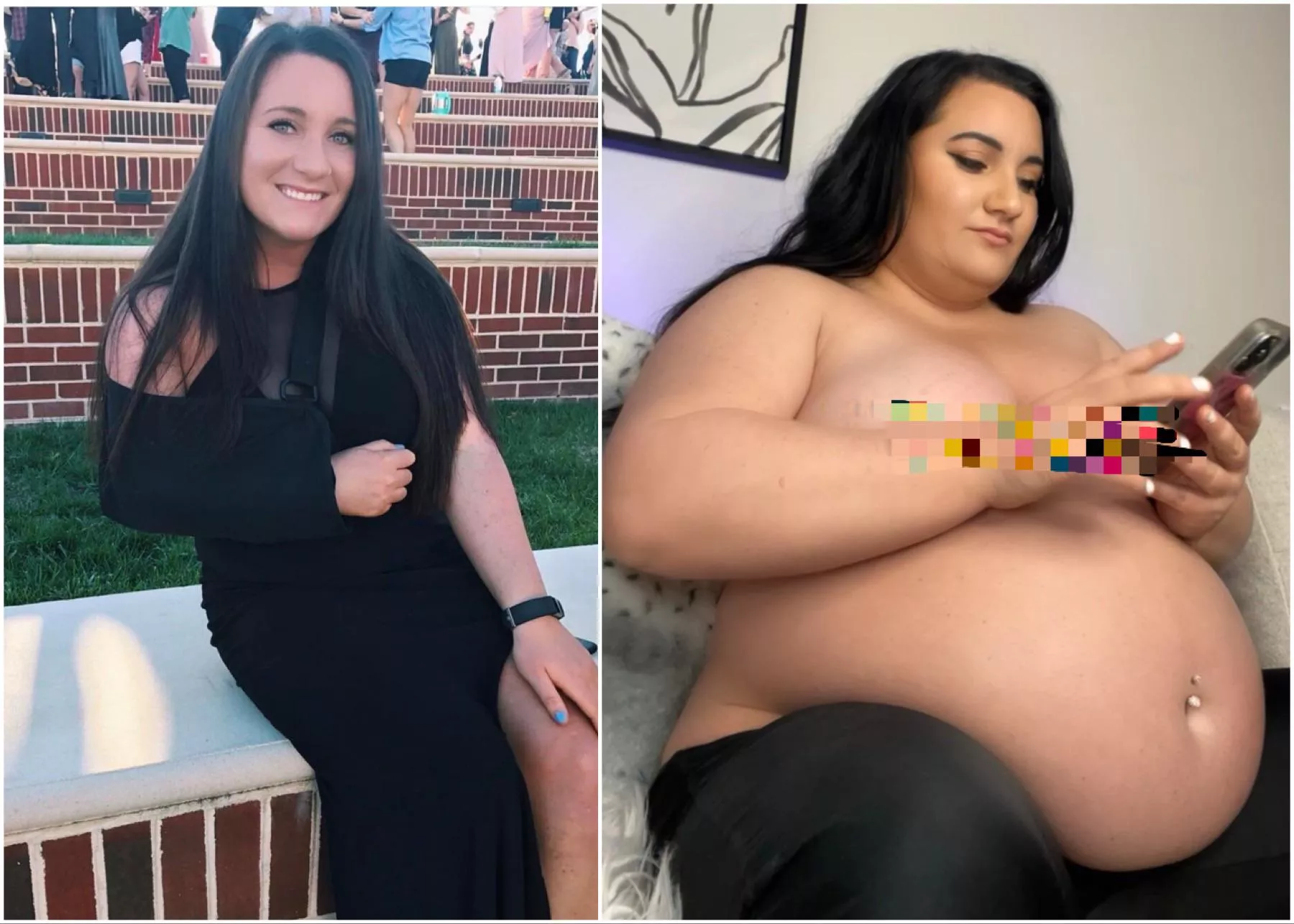 Soooo uh idk if you can tell but I’ve gained a TON of weight, especially recently, and although this is not my most flattering picture I think it really puts into perspective how epic this journey has been 🙈🤯 Soooo uh idk if you can tell but I’ve gained a TON of weight, especially recently, and although this is not my most flattering picture I think it really puts into perspective how epic this journey has been 🙈🤯