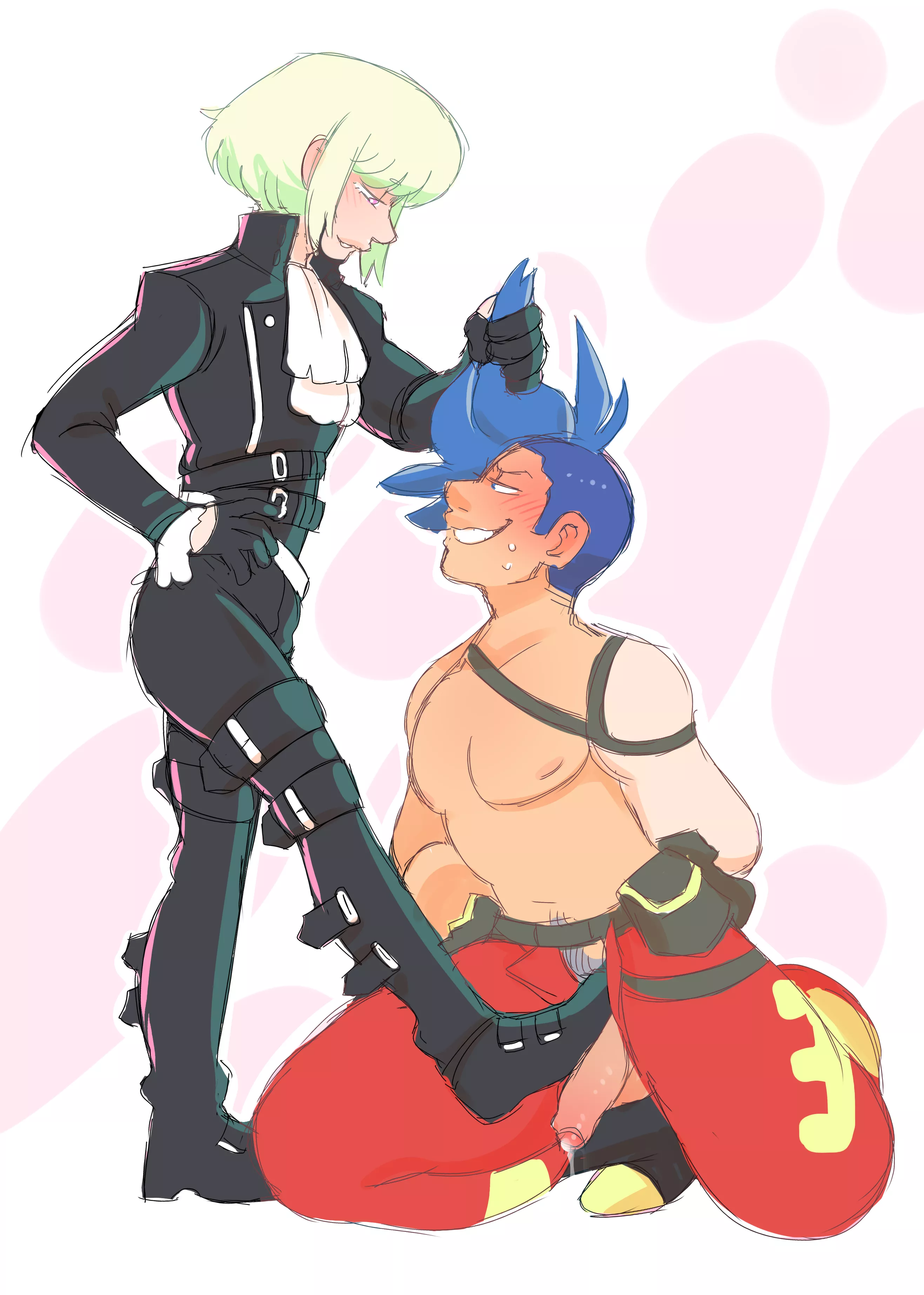 Step on Him [Promare] (DarkChibiShadow)