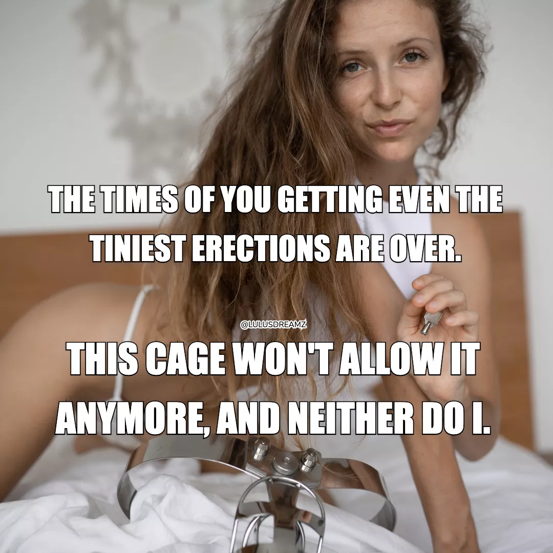 These times are over 😈