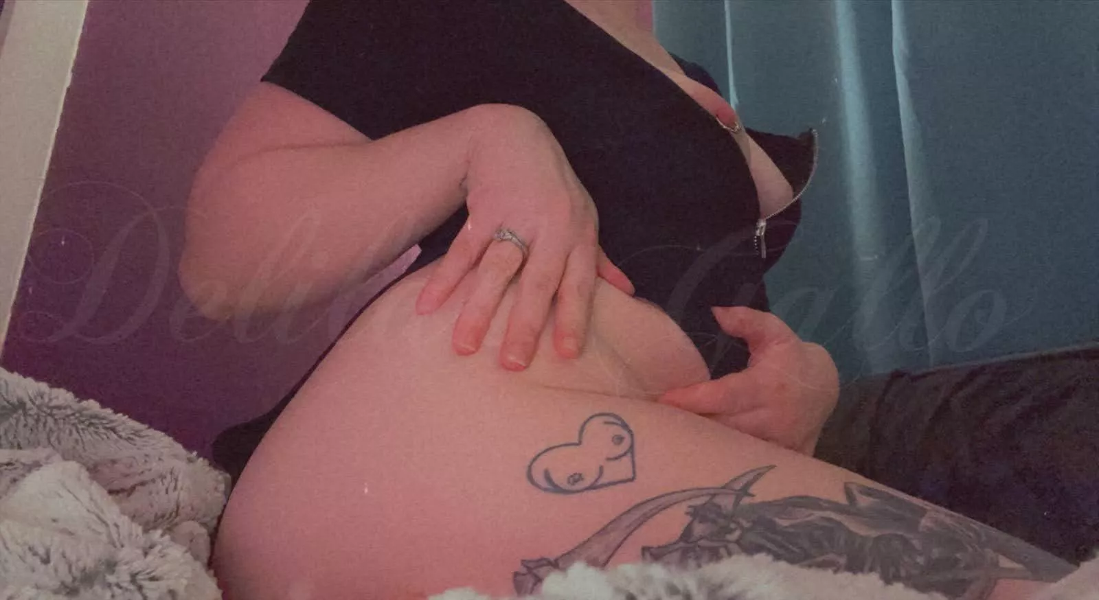 Wedding ring and nipple ring what a treat [oc]