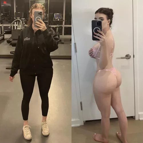 What the gym sees vs what Reddit sees