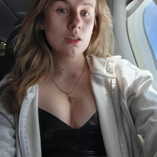 Wore latex on the plane today! Would you have noticed?