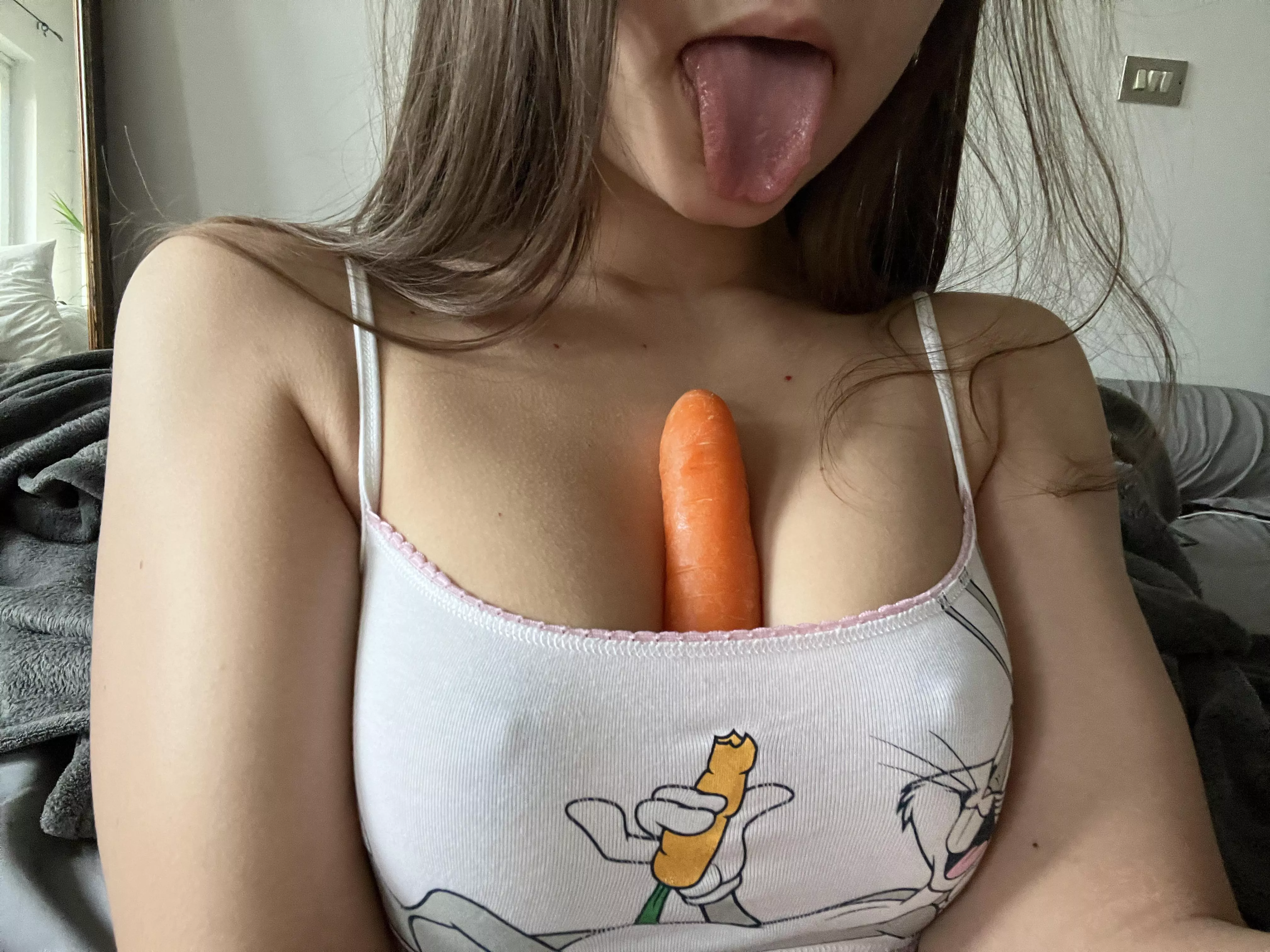 Would you like to be in the place of the carrot?