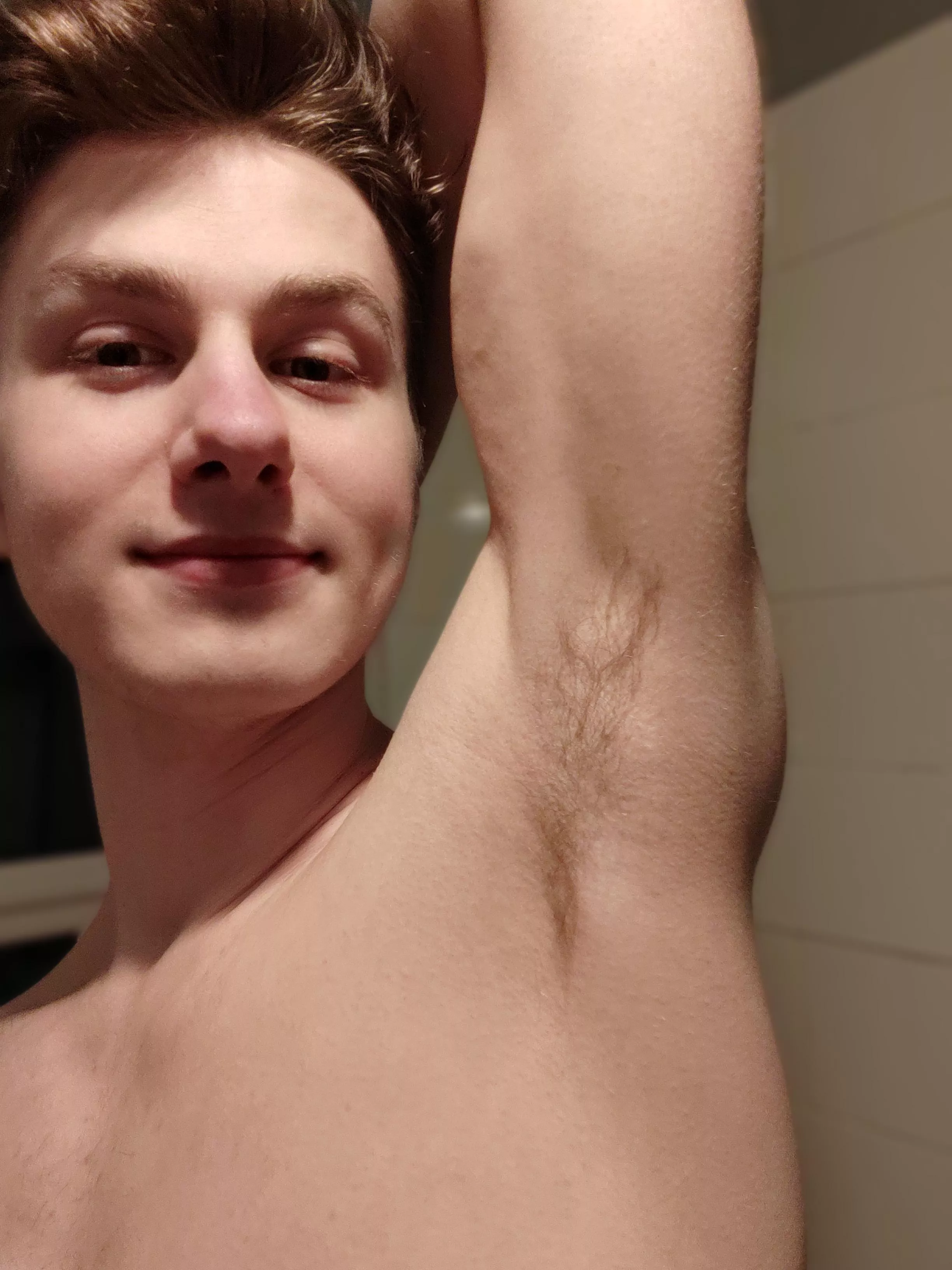 You need to savour it since there isn't much hair