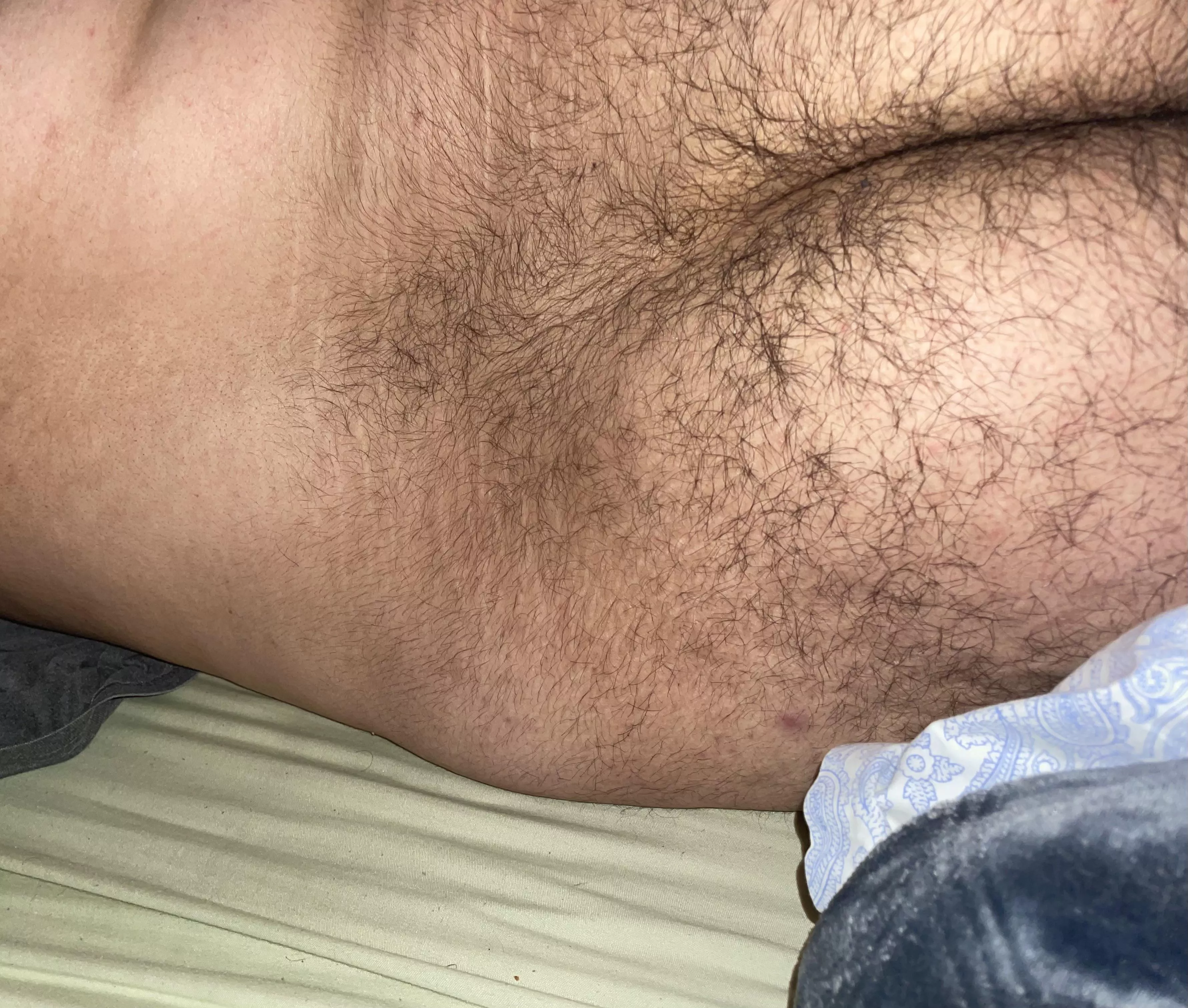 (31) If I’m asleep with my fat hairy ass out, how’re you gonna wake me up?