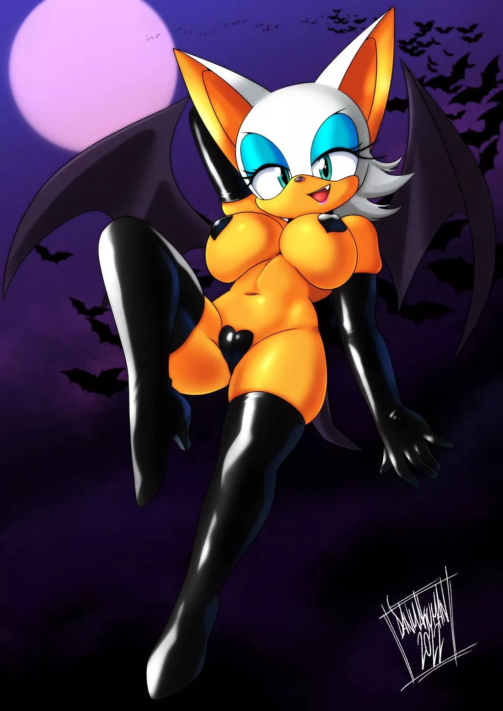 A bat in the night[danmakuman]