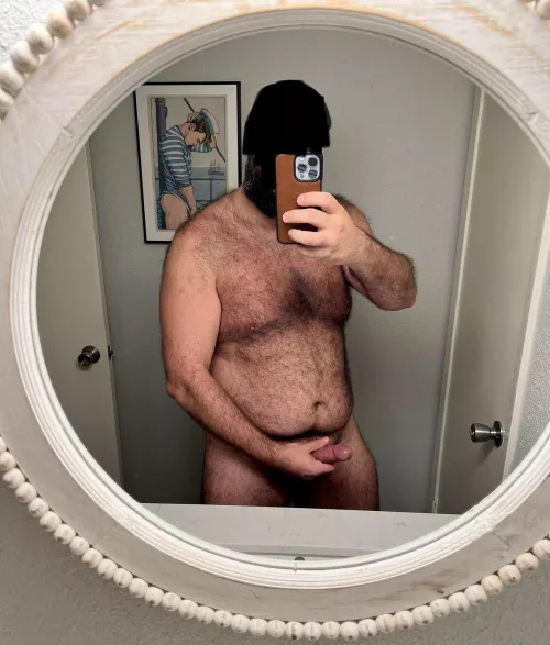 Bear in the mirror