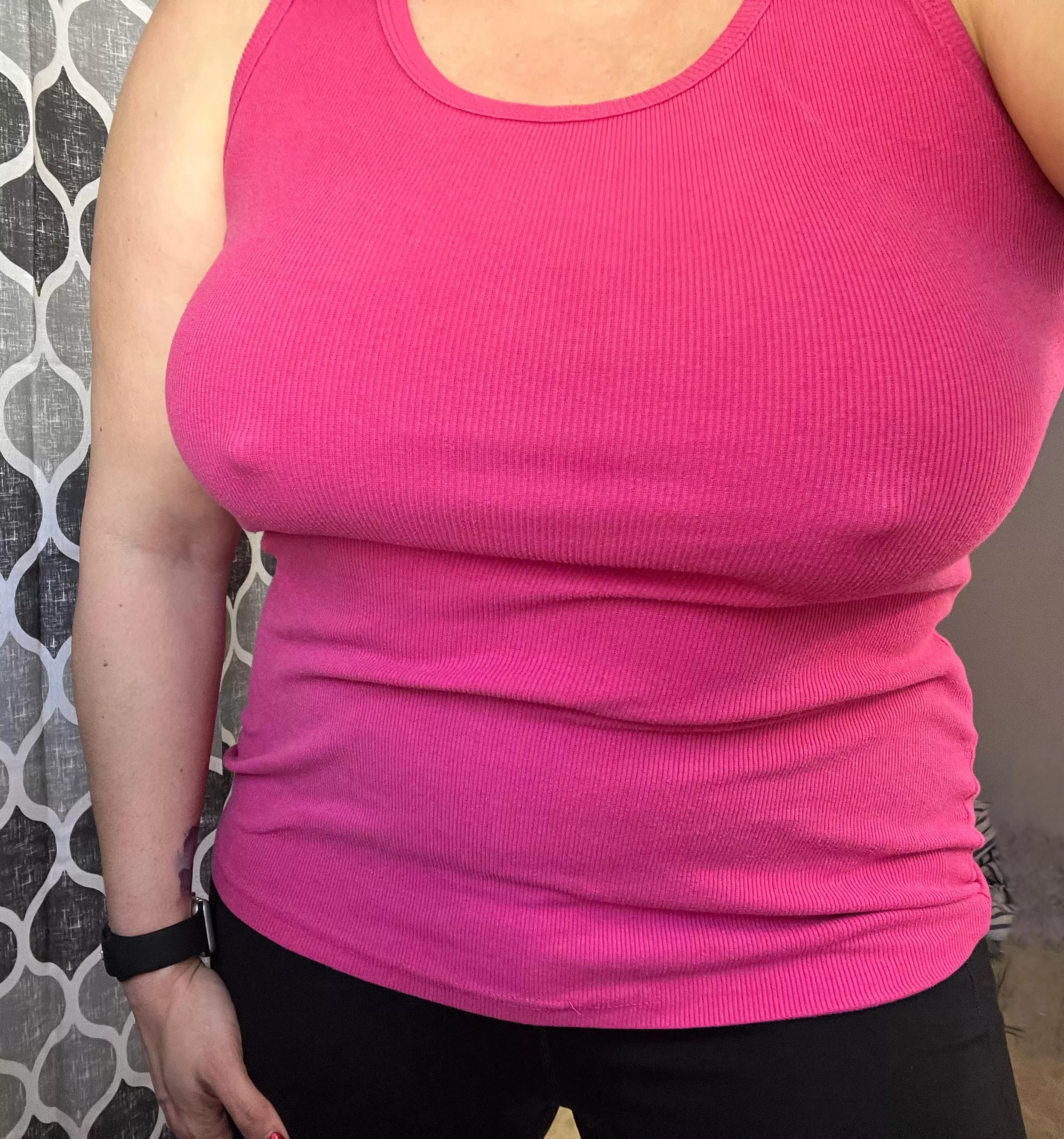 Bright pink pokies
