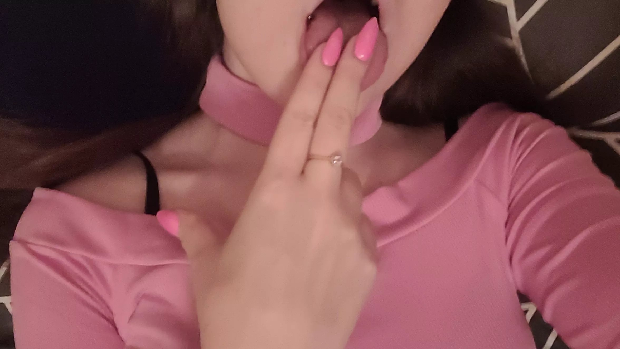 Can I lick you like that, please?