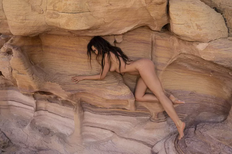 Can’t wait to climb on creamsicle rocks again!!